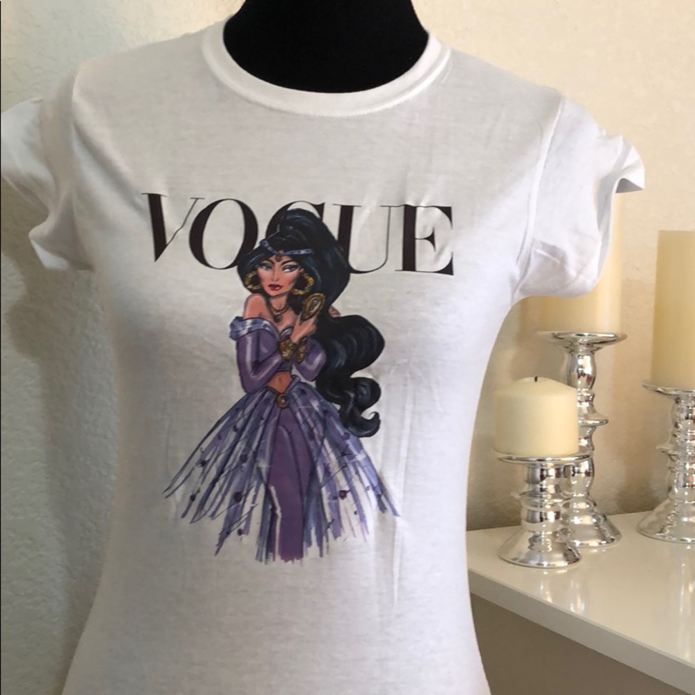 Disney Yasmin princess vogue t shirt